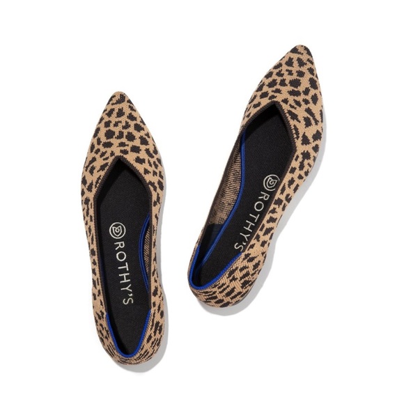 Rothy's Shoes - Rothy’s The Point Leopard Shoes Flat